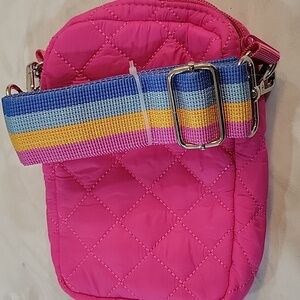 Quilted Crossbody Phone Bag